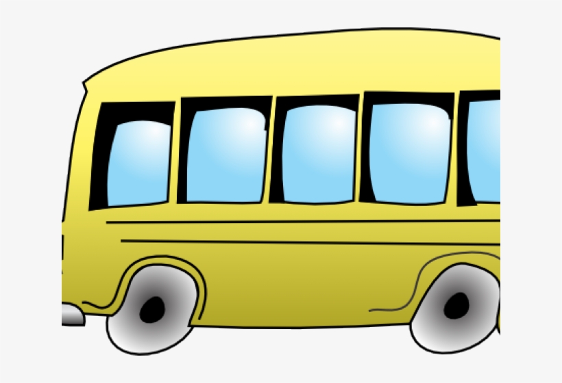 Yellow Clipart Schoolbus - Transparent Image Of A Bus, transparent png download