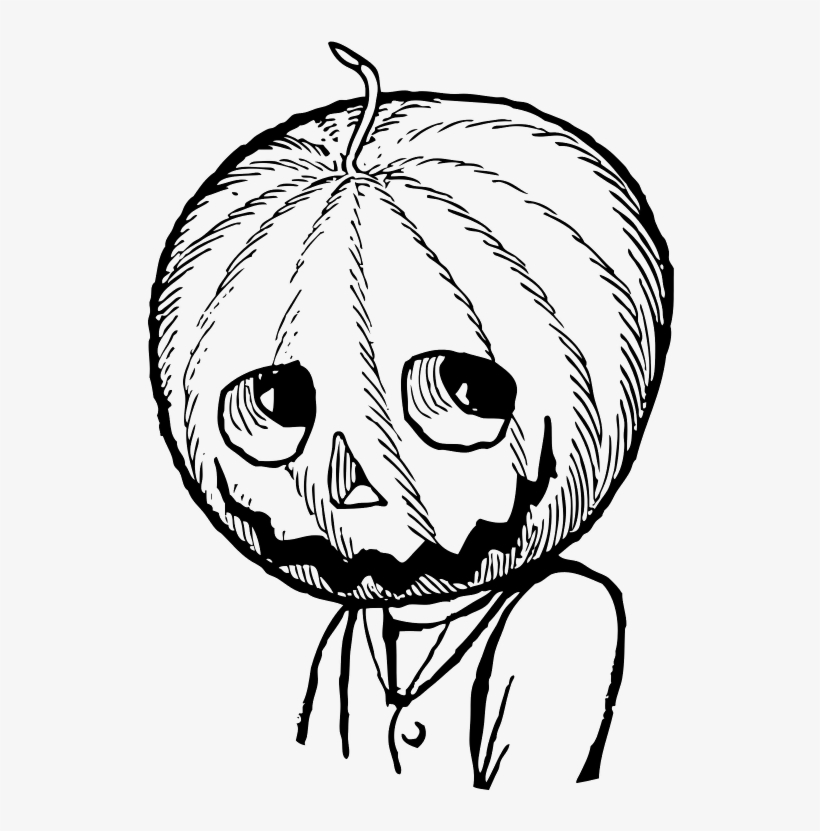 Jack S Pumpkin Head - Buča Za Noč Čarovnic Pobarvanka, transparent png download