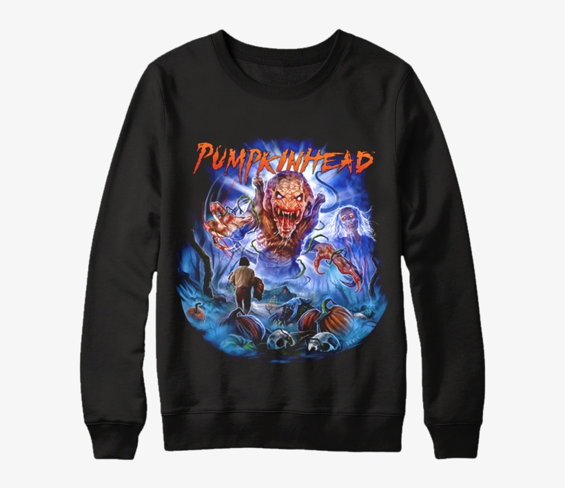 Pumpkinhead - Crewneck Sweater - Return Of The Living Dead Sweater, transparent png download