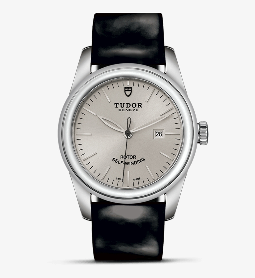 Tudor Argenté Jacquard Date 36mm, transparent png download