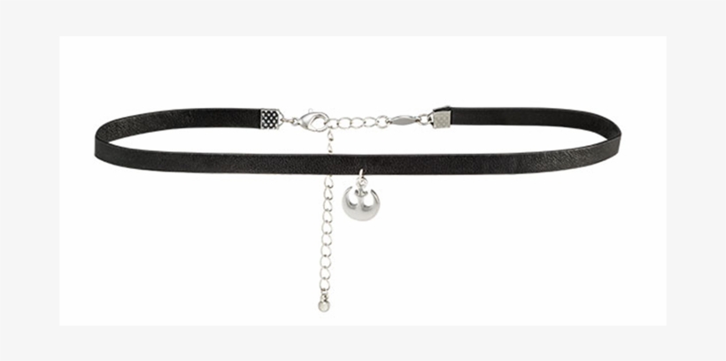 Star Wars Rebel Symbol Faux Leather Choker - Chain, transparent png download