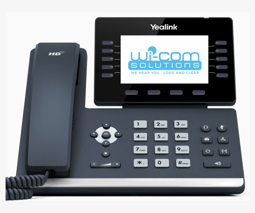 Voip Business Voice System - Yealink Sip T54s, transparent png download