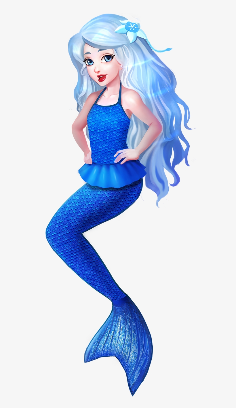 Crystal Nodded Thoughtfully And Looked Up At Her Twin - Fin Fun Mermaid Crystal, transparent png download