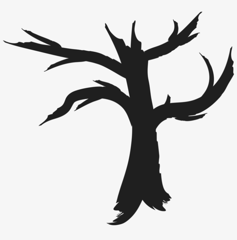 Tree Computer Icons Drawing Silhouette Art - Clip Art, transparent png download