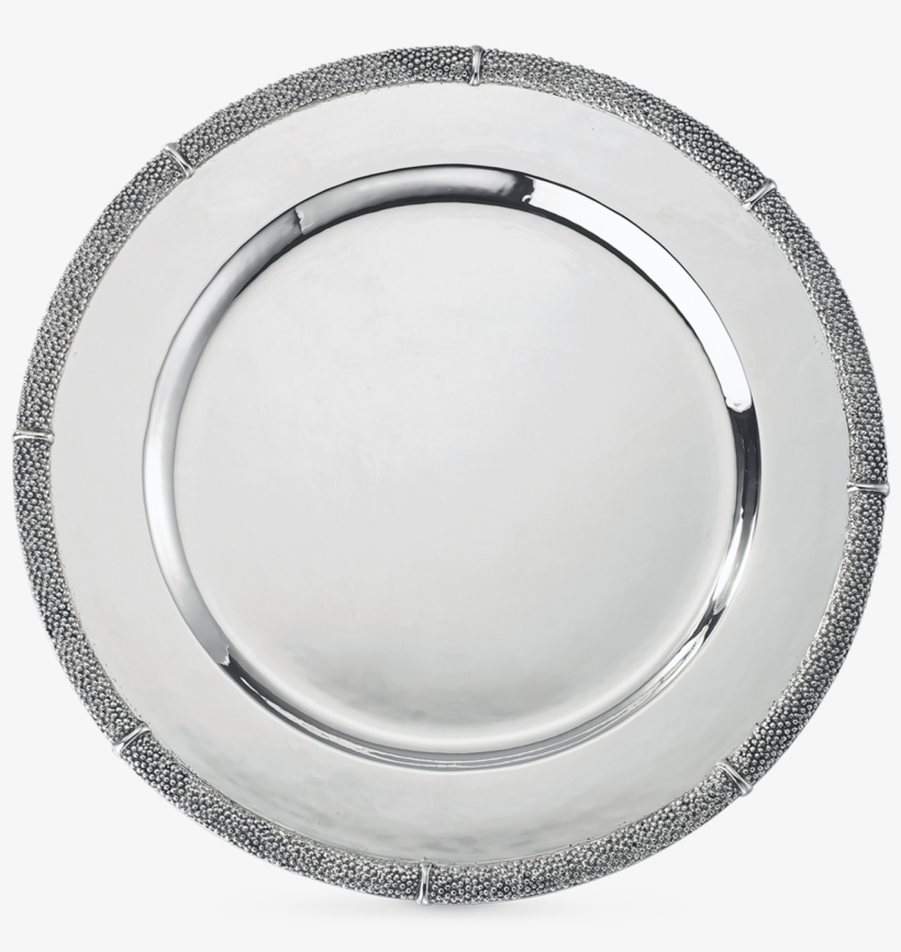 Buccellati - Dishes - Caviar Plate - Silver - Piatto Silver, transparent png download