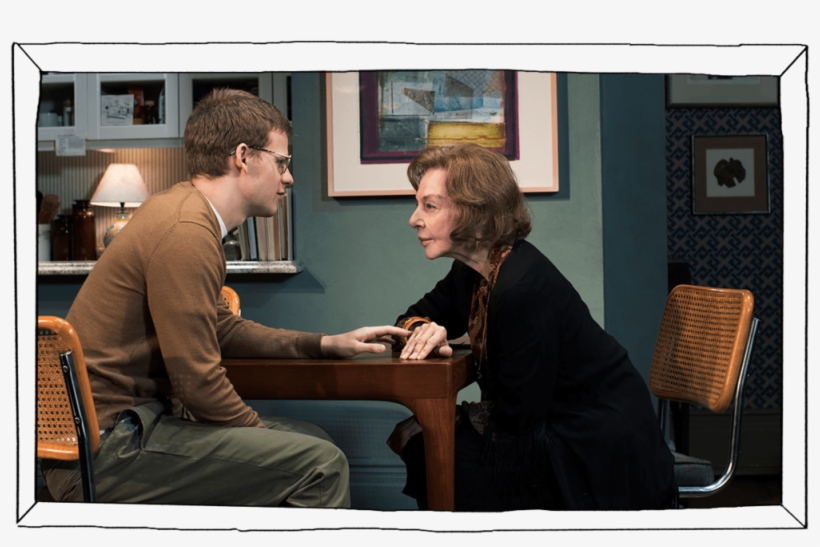 Lucas Hedges And Elaine May - Elaine May Waverly Gallery, transparent png download