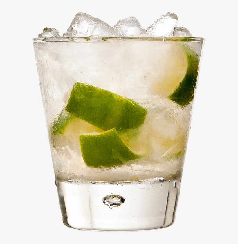 3/4 Fresh Lime Cut Into Wedges 2 Measures Cachaça - Caipirinha, transparent png download