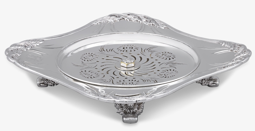 Chrysanthemum Sterling Silver Caviar Server By Tiffany - Silver, transparent png download