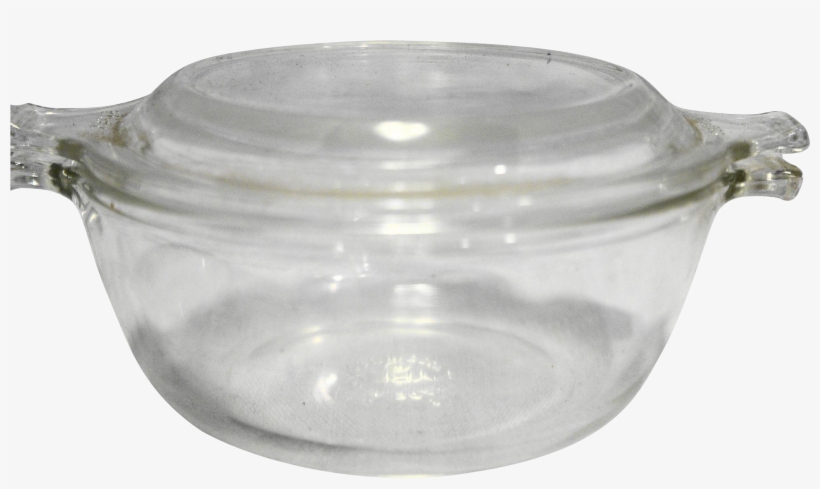 Pyrex 10 Oz Clear Casserole Refrigerator Storage Individual - Lid, transparent png download