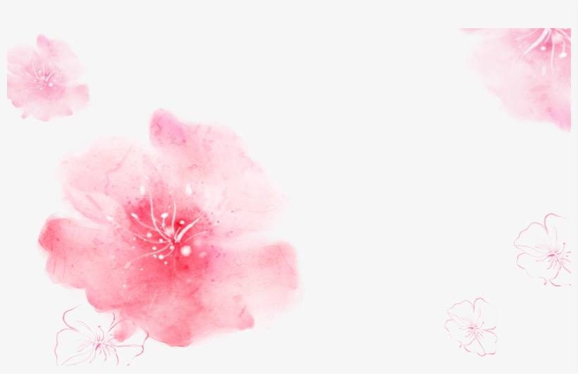 Cropped Kisspng Pink Cherry Blossom Cosmetology Wallpaper - Maquillaje Color Rosado Png, transparent png download