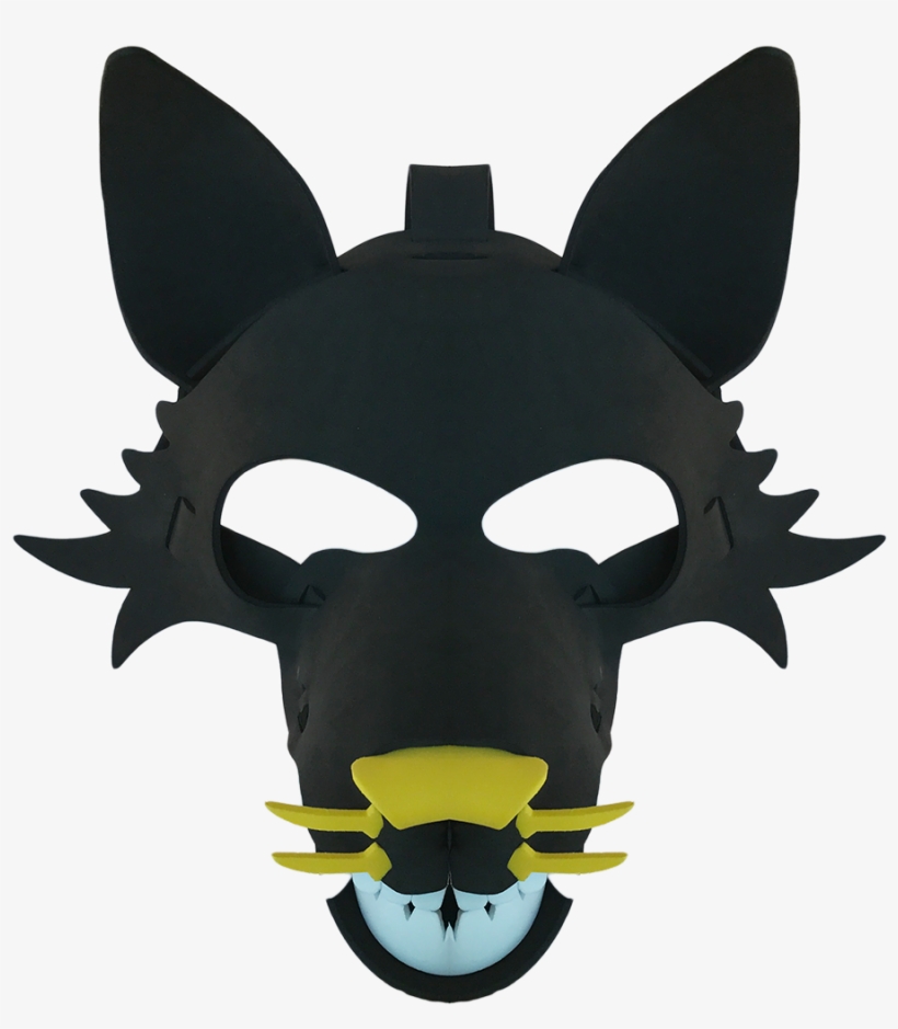 Cartoon Wolf Mask - Cartoon, transparent png download