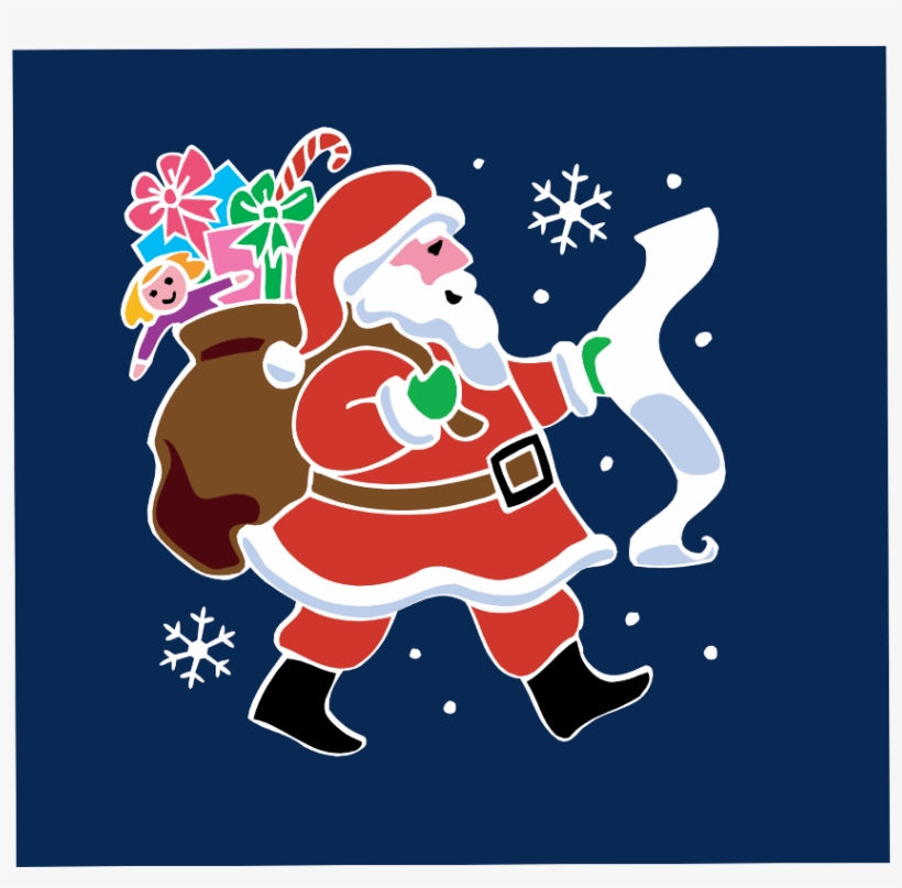 I Hope You Like It Palmas Florid - Santa Claus With Gifts, transparent png download