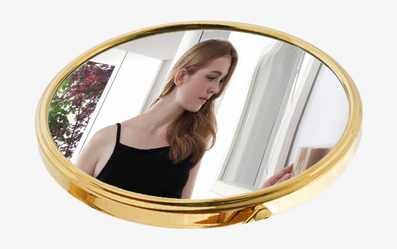 Glossy Gold Finish - Mirror, transparent png download