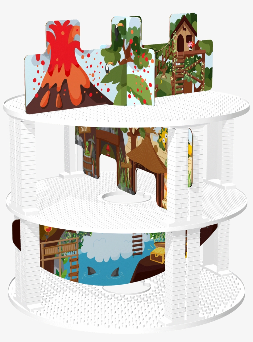 Tower Bridge Clipart Lego - Cartoon, transparent png download