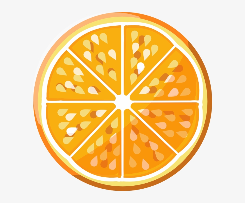 How To Set Use Orange Slice Clipart, transparent png download