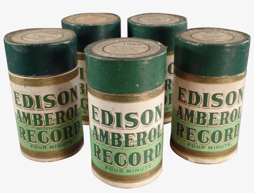 How To Drag A Rock Across Plastic And Make Music - Thomas Edison Phonograph, transparent png download