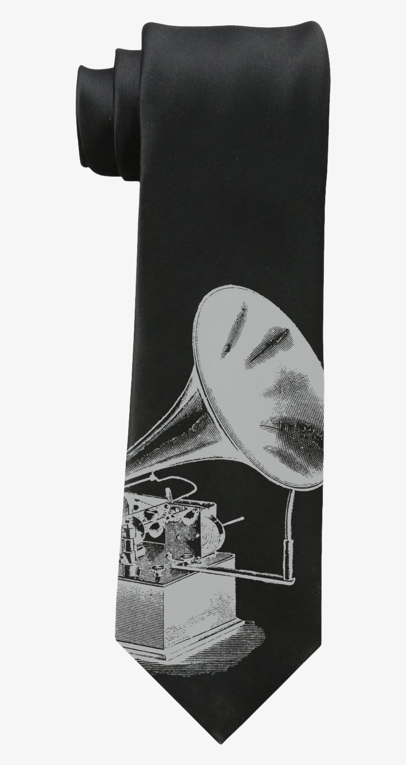 Phonograph Tie V=1462559585 - Illustration, transparent png download
