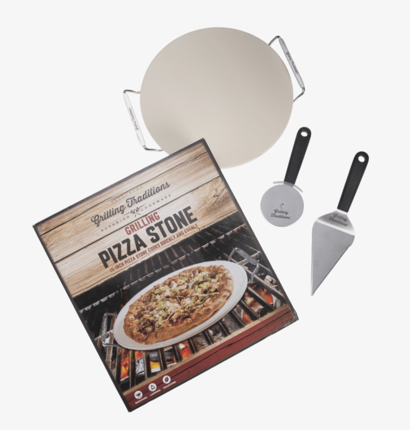 Grilling Traditions 4-piece Pizza Stone Set - Instant Noodles, transparent png download
