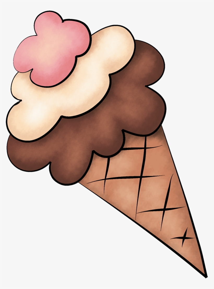 Cupcake & Bolos E Etc - صور مثلجات كرتون, transparent png download