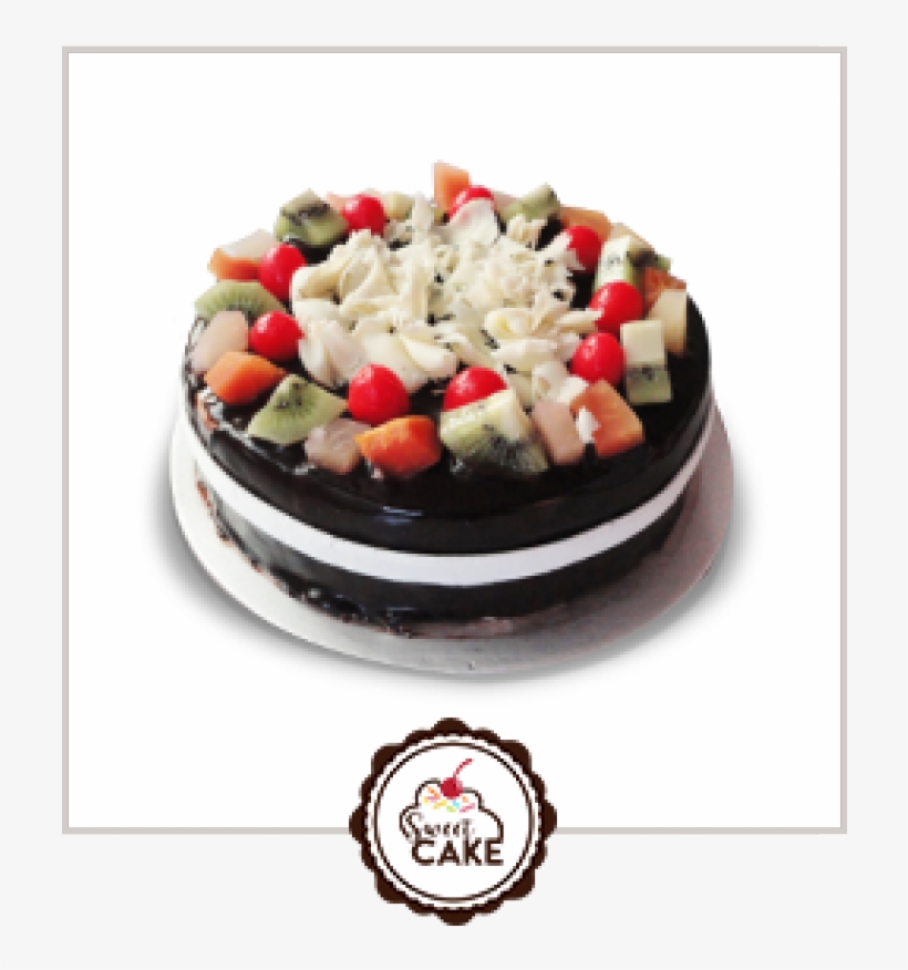Choco Fruit Cake - Fruit Cake, transparent png download