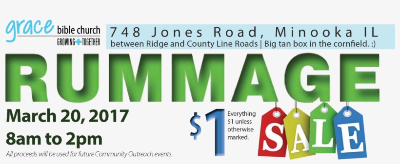 Rummage Sale Ad - Sale, transparent png download