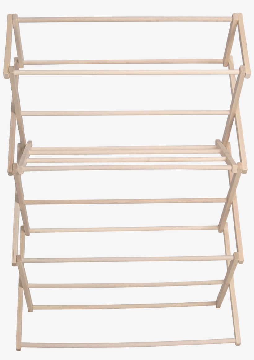 Pennsylvania Woodworks Large Wooden Clothes Drying - Shelf, transparent png download