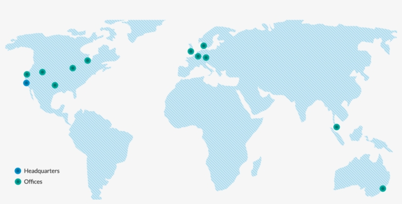 Canada Map Silhouette - World Map, transparent png download