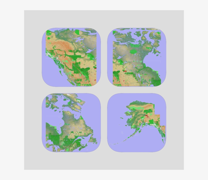 Scenic Map Canada 4 - Tree, transparent png download