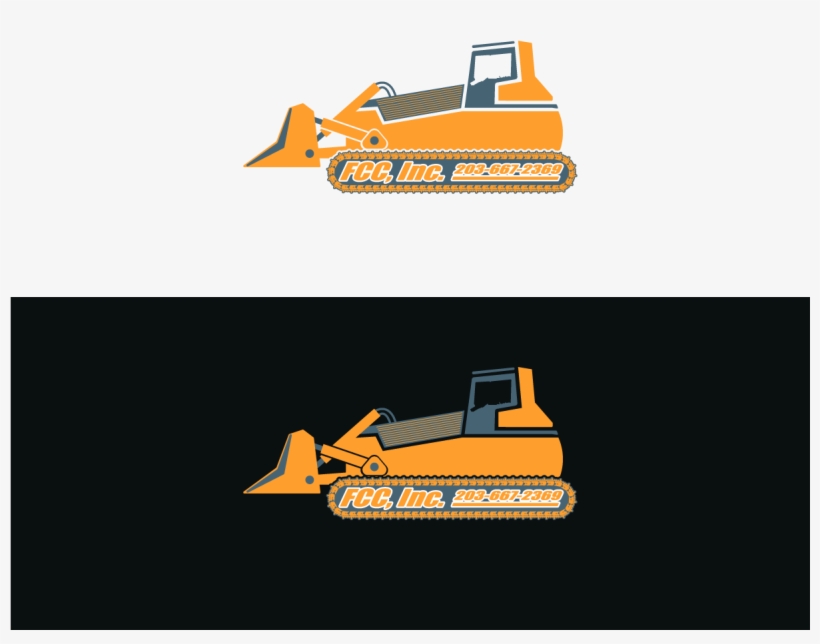 Logo Design By Just Me For This Project - Bulldozer, transparent png download
