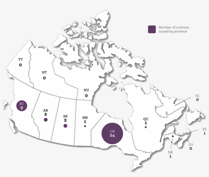 Canada-map - Transgender Canada Map, transparent png download