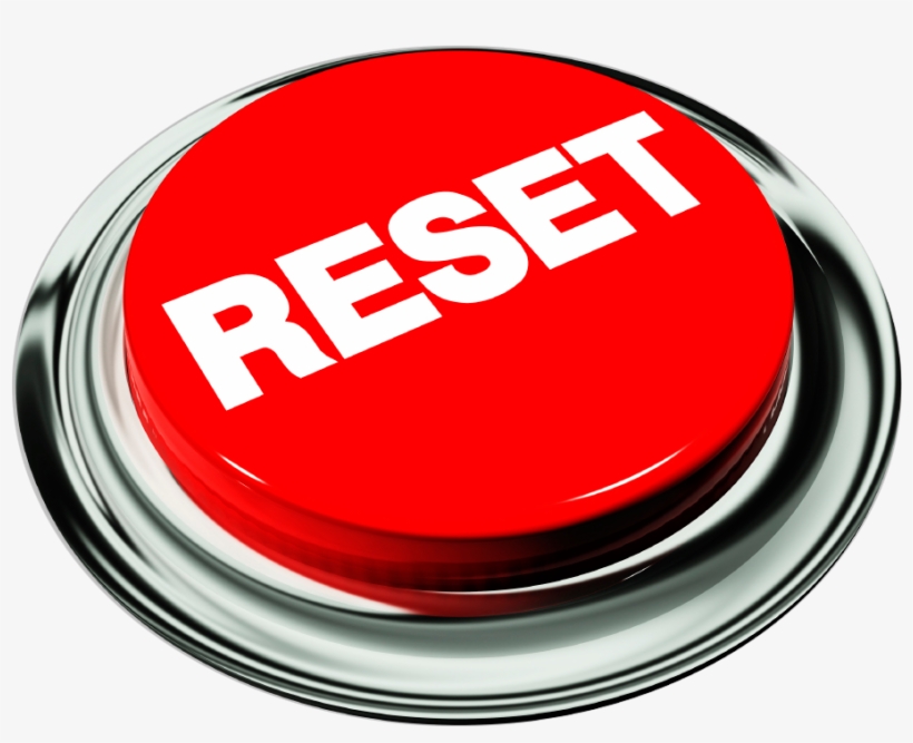 New Year Reset Nutrition Challenge - Reset Button Transparent, transparent png download