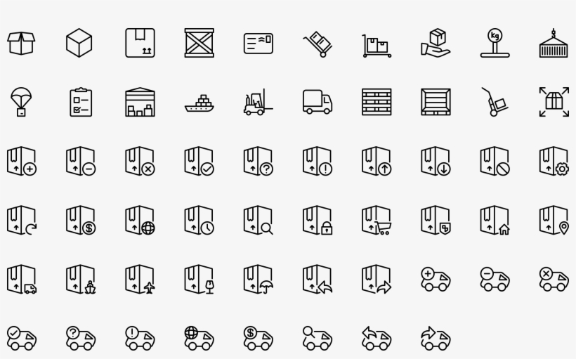Icon Shipping & Delivery - Delivery Png Icon Pack, transparent png download
