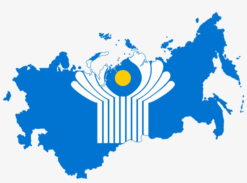 Moldovan Socialist Deputy Proposes To Display The Cis - Map Of Russia, transparent png download