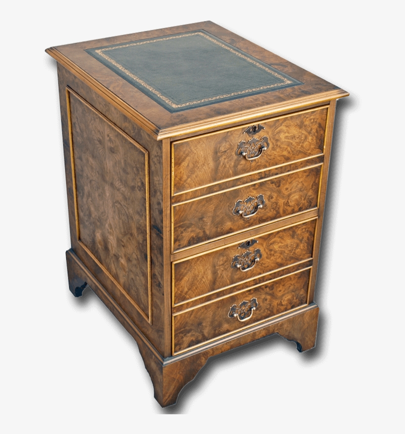 2 Drawer Regency Filing Cabinet - Chest Of Drawers, transparent png download