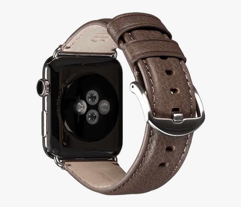 Heritage Leather Watch Band For Apple Watch 42mm / - 42mm Apple Watch Bands, transparent png download
