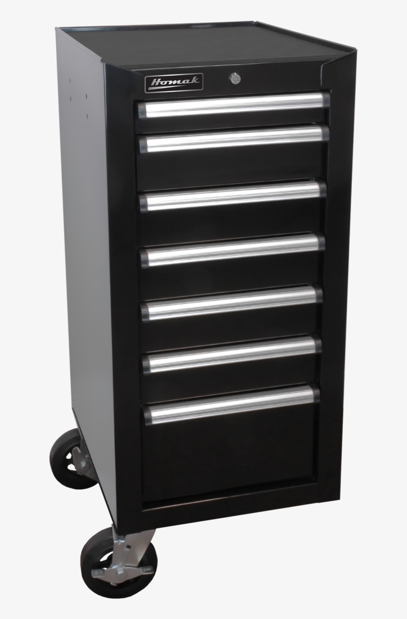 18″ H2pro 7 Drawer Side Cabinet - Tool Cabinet Side Box, transparent png download