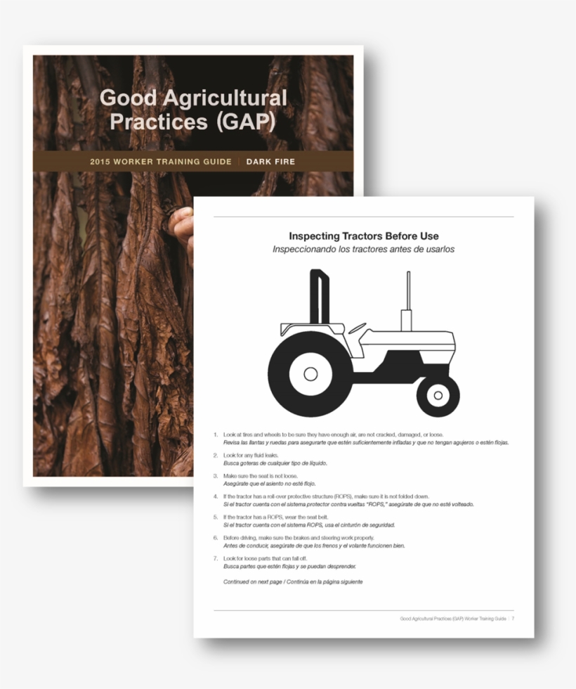 Worker Training Guide Dark Fired - Tractor, transparent png download