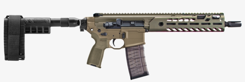 Sig Sauer Mcx Virtus Pistol Fde - Sig Mcx Virtus Pistol, transparent png download