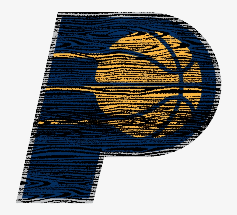 Indiana Pacers 2005-present Alternate Logo Distressed - Circle, transparent png download