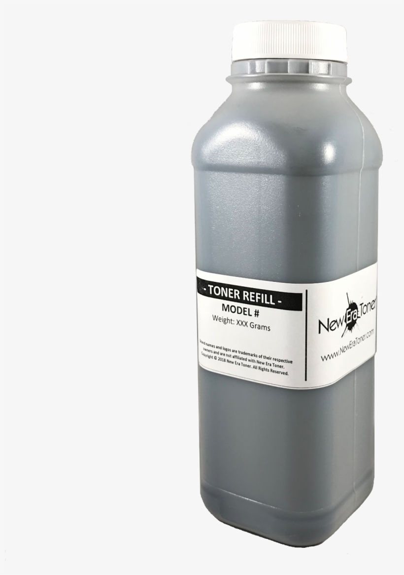 Black Toner Refill 2 Chips For Ricoh Aficio Sp C250dn - Water Bottle, transparent png download