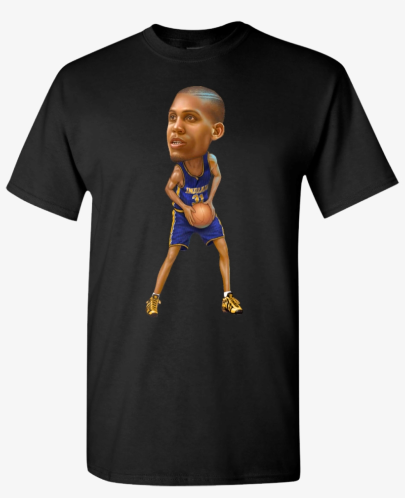 Reggie Miller Indiana Pacers Jersey T-shirt - Ain T Nothing But A Christmas Party, transparent png download