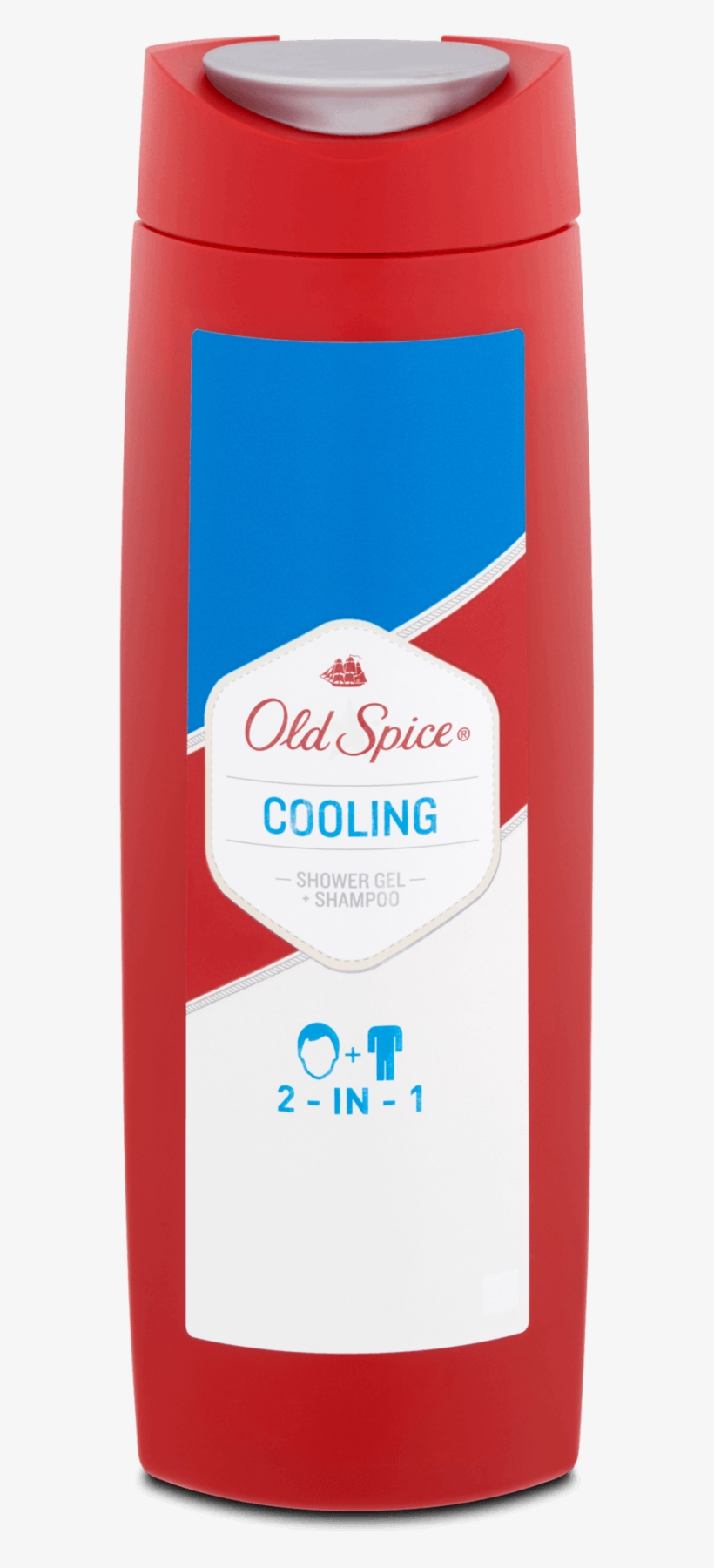 Old Spice Tusfürdő Hair&body Cooling, 400 Ml Tartósan - Old Spice, transparent png download
