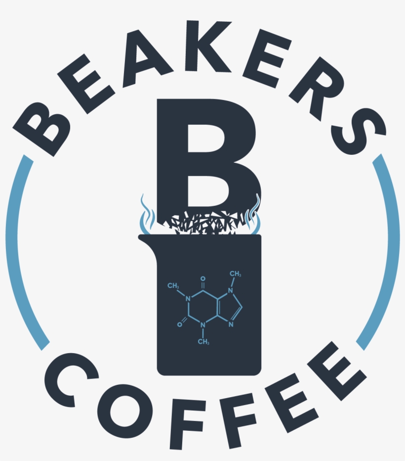 Beakers Coffee / Sno Biz - Graphic Design, transparent png download