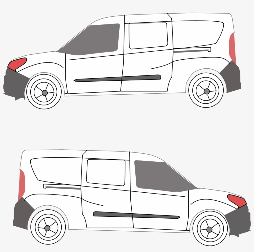 2107 X 2152 5 - Compact Van, transparent png download