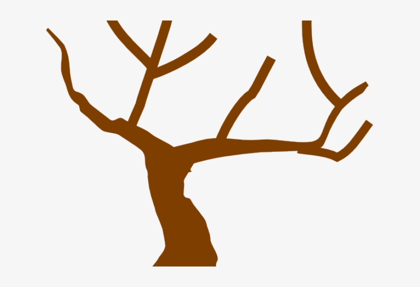 Trunk Clipart Spooky Tree - Tree Branches Icon, transparent png download