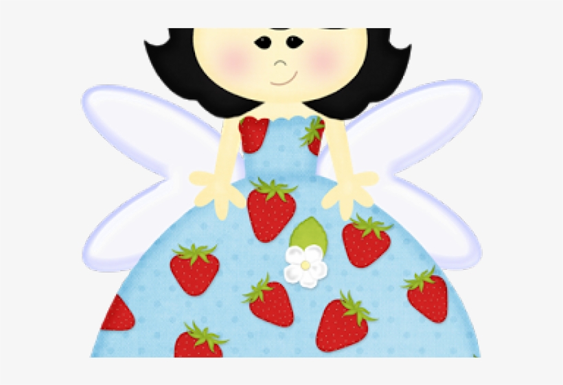 Strawberry Clipart Fairy - Cartoon, transparent png download