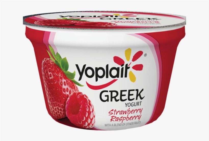 Strawberry Clipart Clear Background - 32 Oz Yoplait Yogurt, transparent png download