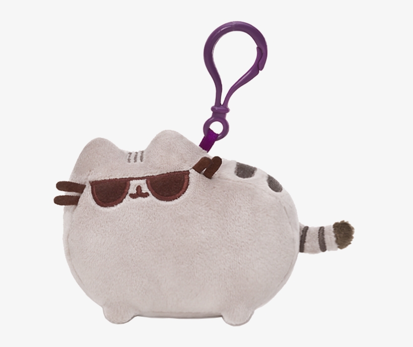 Pusheen Store, Pusheen Backpack, Pusheen Plush, Pusheen - Pusheen Clip On Plush, transparent png download