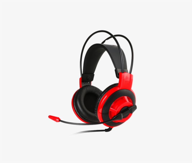 Headsets Gaming Gear Ds501 Gaming Headset - Msi Ds501 Gaming Headset, transparent png download