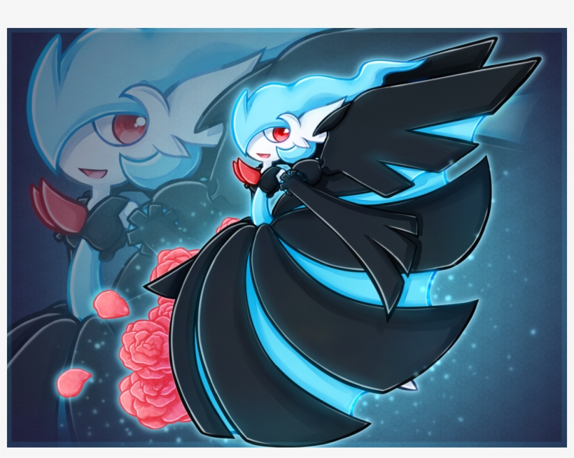 Zekrom And Gardevoir Fusion By Linachi0 - Illustration, transparent png download